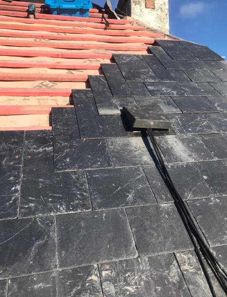 Flat roofing project in South Devon