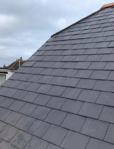 Roofing repair completed in South Devon