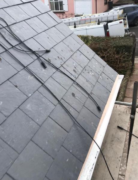 Roofing repair completed in South Devon