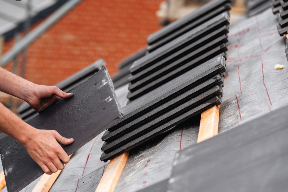 Roofing in Brixham - completed project by Cap Stone Roofing SW